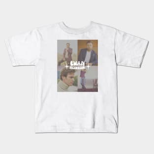 groovy aesthetic ewan mcgregor (perfect for your average obi wan kenobi stan) • star wars cast collection Kids T-Shirt